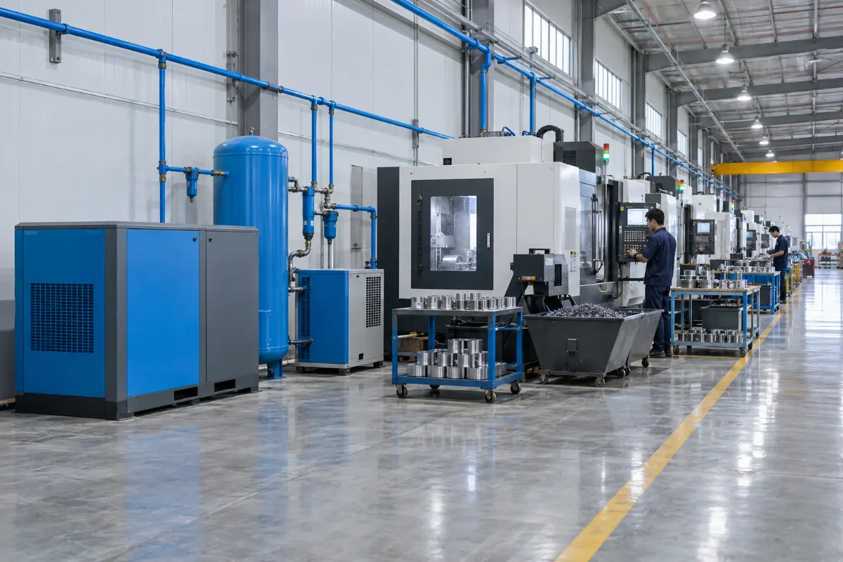 What Is a Rotary Screw Air Compressor? How It Works & Key Benefits
