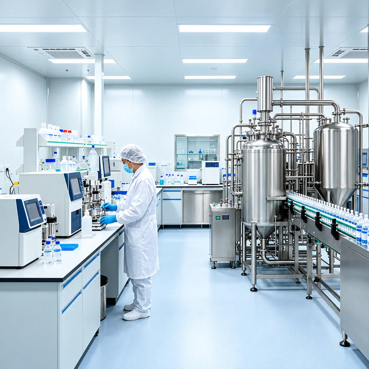 Compressed air applications in pharmaceutical manufacturing