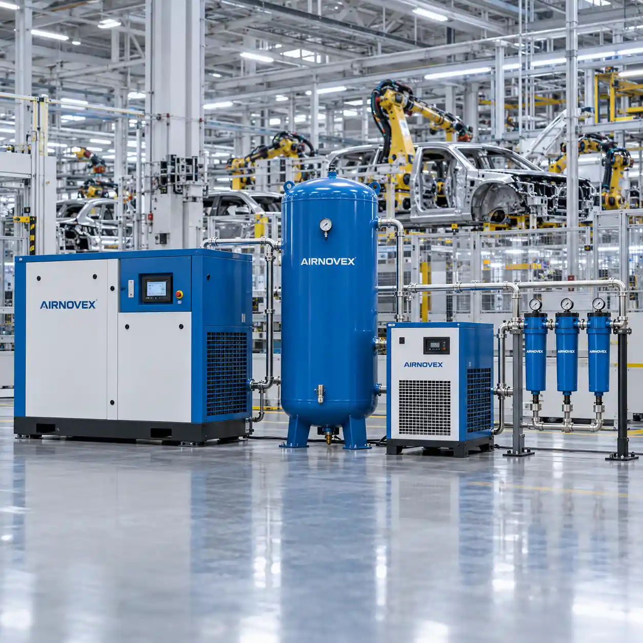 AIRNOVEX automotive compressed air solution