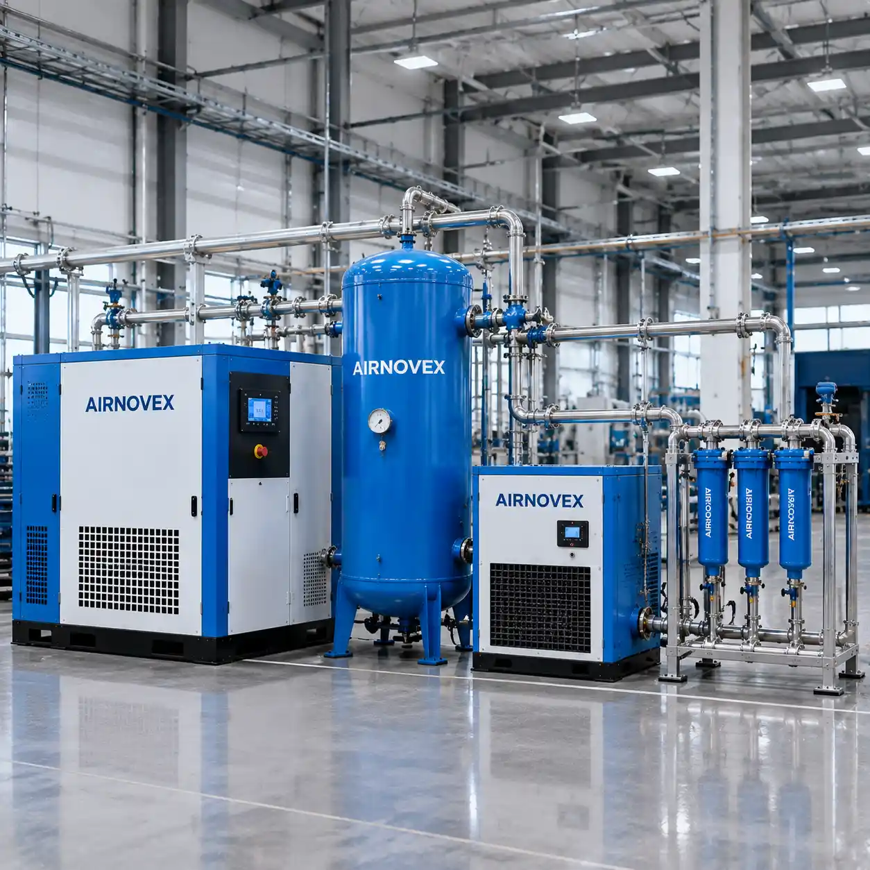 AIRNOVEX complete compressed air system solution